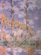 Claude Monet Three Trees Sweden oil painting artist